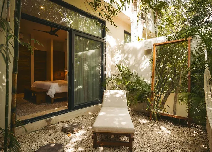 Chic Villa-apartment In Aldea Zama, Private Pool & Security