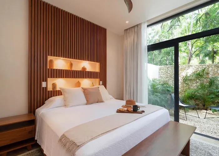 Chic Villa-apartment In Aldea Zama, Private Pool & Security