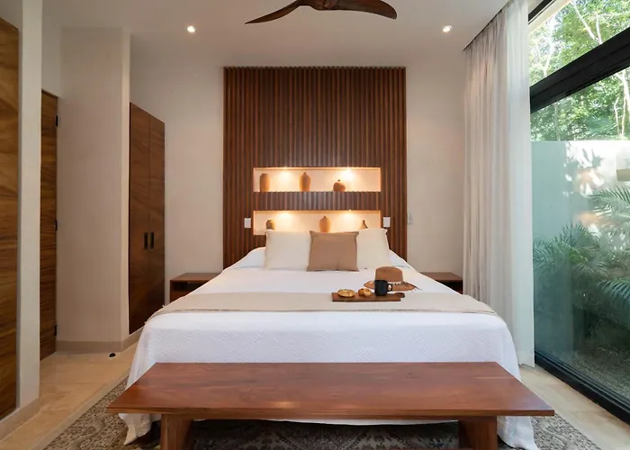 Chic Villa-apartment In Aldea Zama, Private Pool & Security Сasa de vacaciones *
