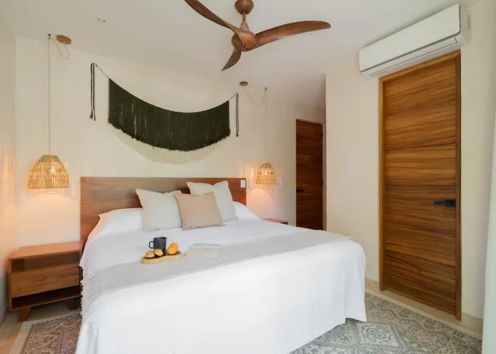 Сasa de vacaciones Chic Villa-apartment In Aldea Zama, Private Pool & Security