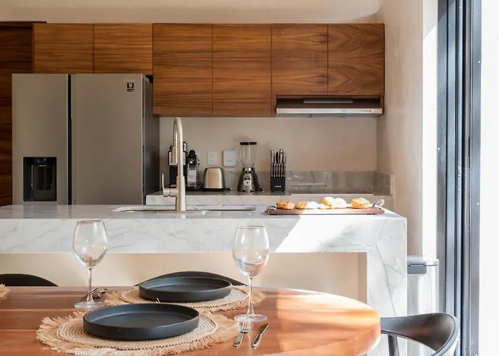 Chic Villa-apartment In Aldea Zama, Private Pool & Security Tulum