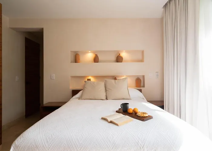 Chic Villa-apartment In Aldea Zama, Private Pool & Security *