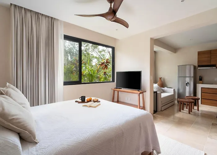 Сasa de vacaciones Chic Villa-apartment In Aldea Zama, Private Pool & Security Tulum