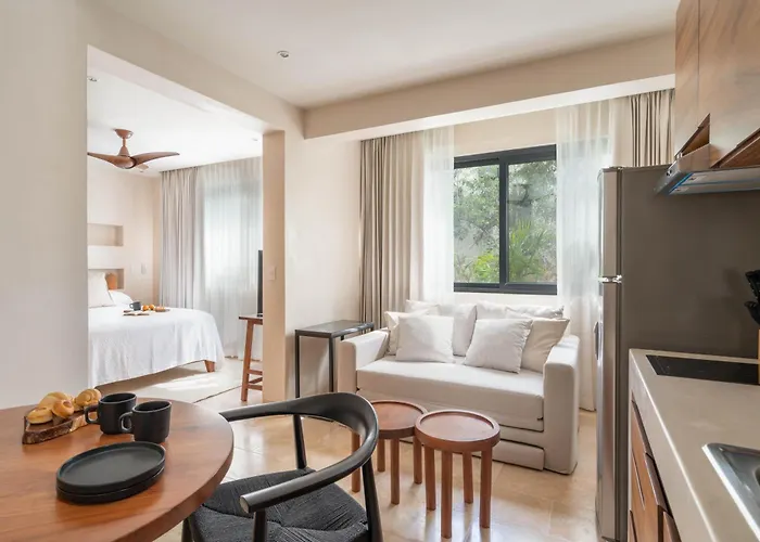 Chic Villa-apartment In Aldea Zama, Private Pool & Security * Tulum
