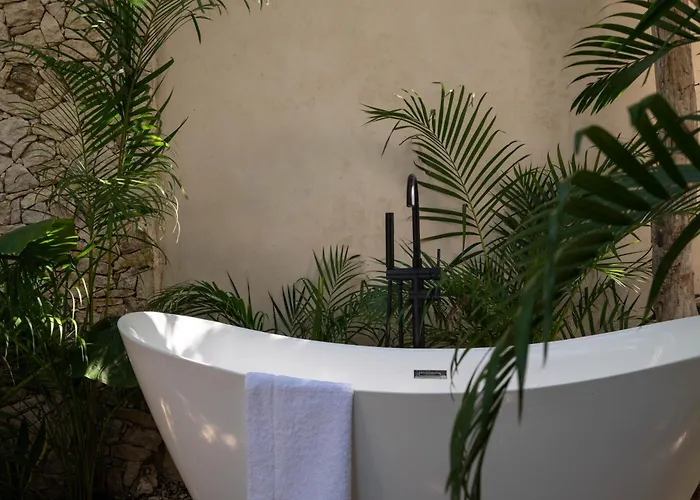 Chic Villa-apartment In Aldea Zama, Private Pool & Security Tulum