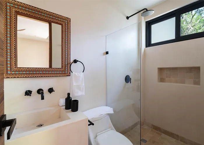 Chic Villa-apartment In Aldea Zama, Private Pool & Security Сasa de vacaciones